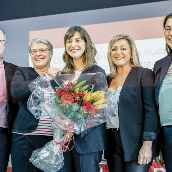 Rebecca Ruiz désignée candidate au Conseil d’Etat au Congrès du PSV à Prilly
