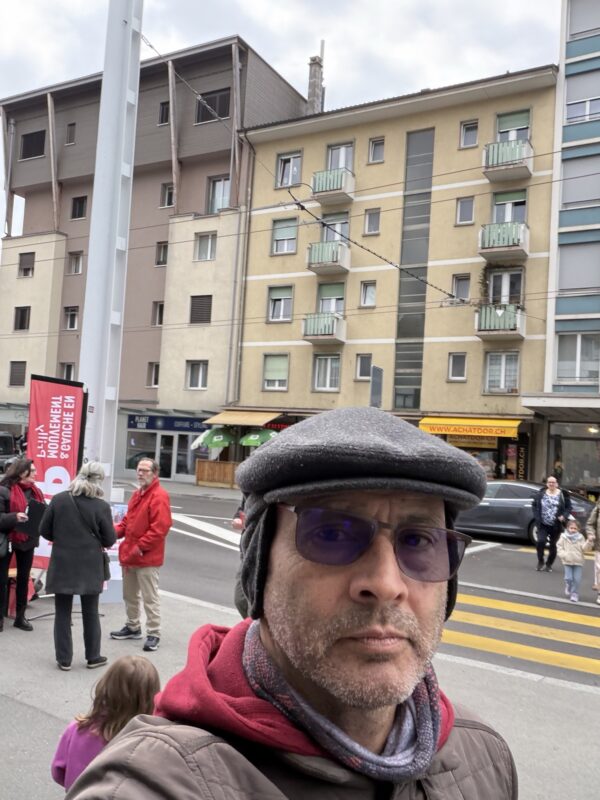 Stand du 28 février 2026 à Prilly-Centre, Ruben Segovia,