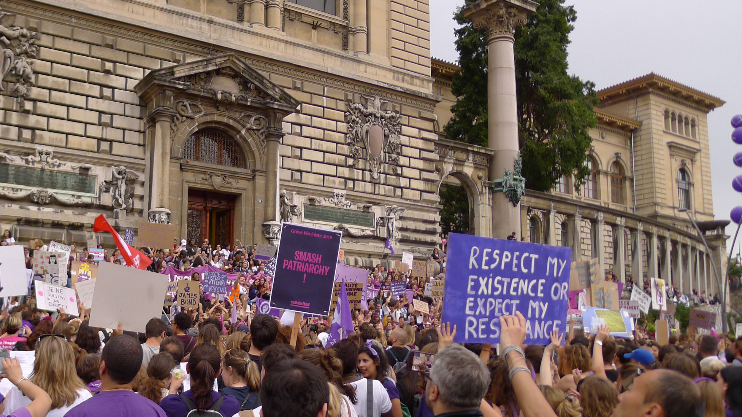 Grève des femmes à Lausanne, 14 juin 2019