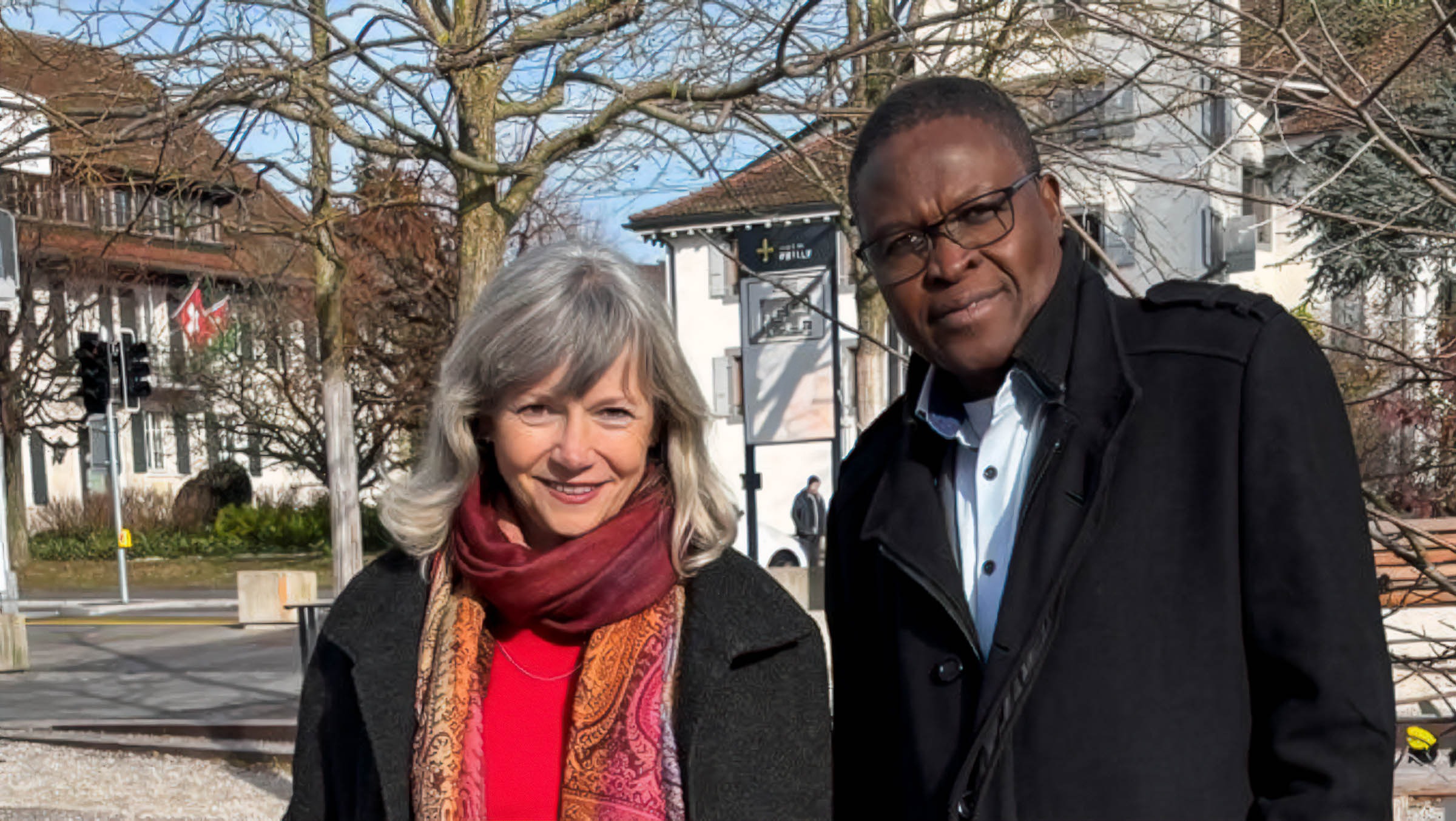 Ariane Zwahlen et Vincent Zodogome