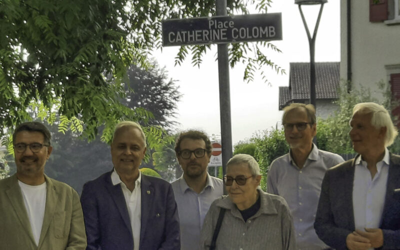 Inauguration de la Place Catherine Colomb – Discours de M. Ihsan Kurt